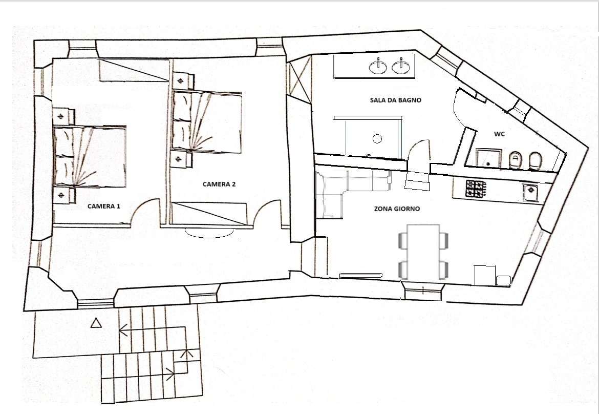 Floor Plan of the Apartment